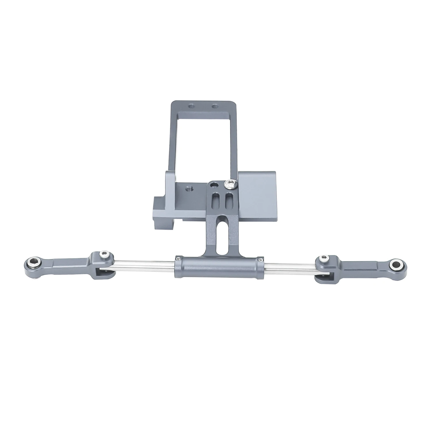 CNC BAT Servo Mount With Simulation Hydraulic Steering Kit for 1/10 RC Crawler SCX10 III AR45F Portal Axle LCG Chassis