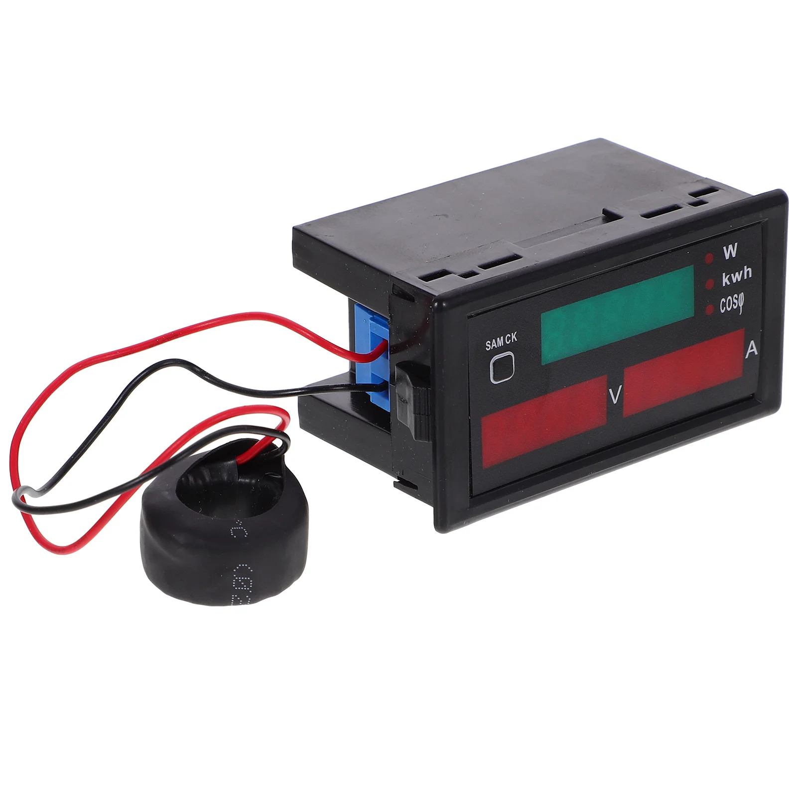 

Digital Voltage Current Meter 2000-4500V 1000A Dual Display Ac Voltmeter Ammeter 5 Function LED Energy Power Factor Tester