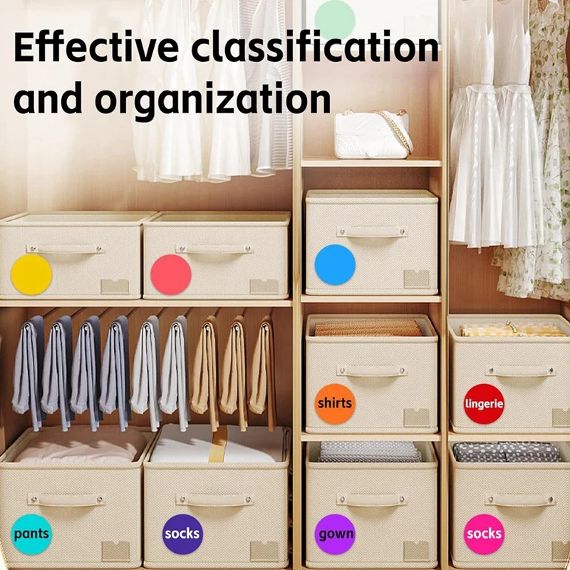 10000 Piece Colored Dot Stickers 1000Pcs/Roll,10 Color Circle Dots Labels Stickers Round Coding Labels For Office