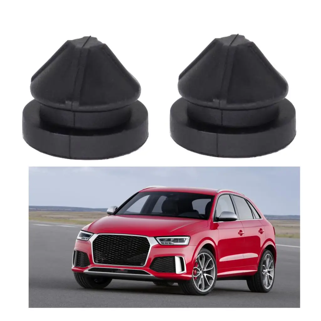 2x for Audi A1 A3 A4 A5 A6 A7 A8 Q2 Q3 Q5 Q7 rubber Bonnet Hood Air Intake Filter Grommet mount mounting bushing Buffer Cushions