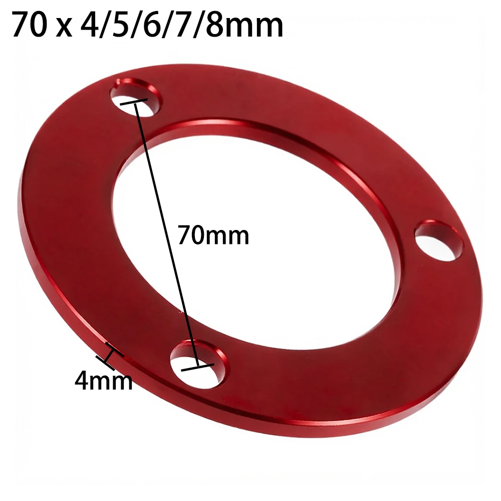 Universal 70x4/5/6/7/8mm 3 Holes Motorcycle Brake Disc Mounting Spacer Washer Flange Adaptor For Scooter Aerox BWS Yamaha Honda - view 5