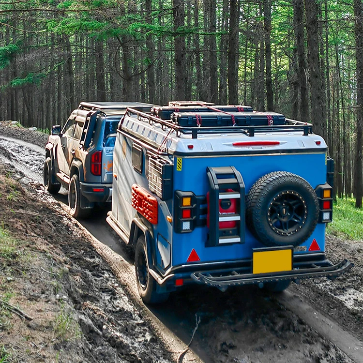 Neuestes Design Off Road RV Camping Trailer mit Badezimmer CaravanRV Trailer Camper