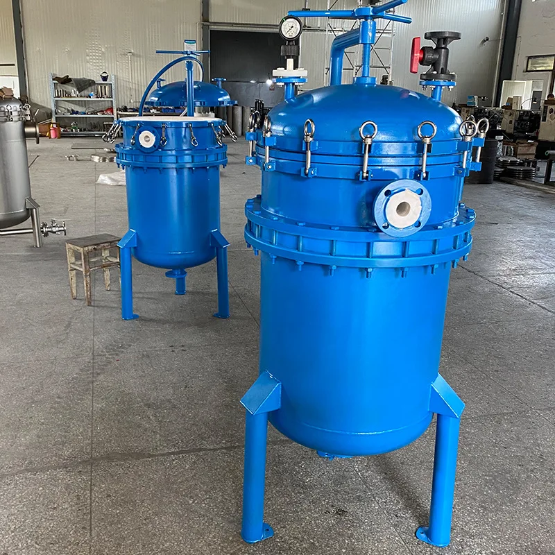 Stainless steel coated PP bag filter strong acid and alkali filter can be lined with tetrafluorochemical pharmaceutical filter