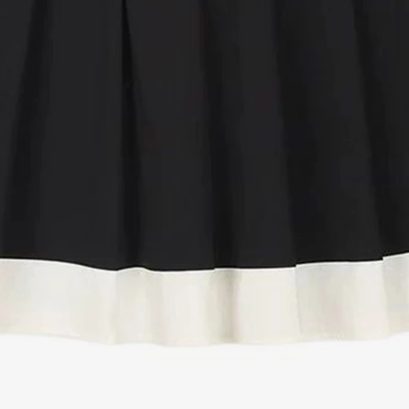 Adidas genuine color blocked mid waist sports elastic casual comfortable skirt KG7842