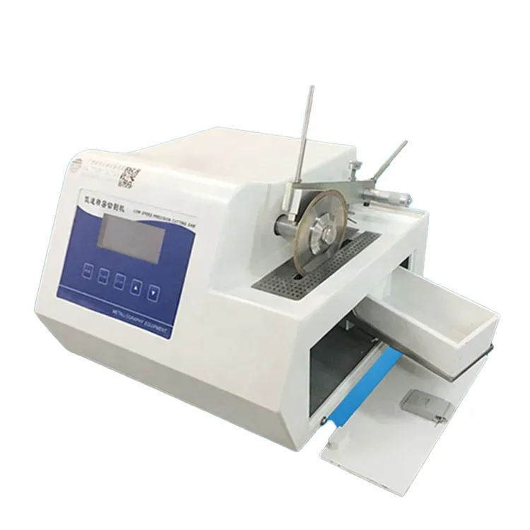 DTQ-5 Benchtop Automatic Metallographic Cutter | Digital Petrographic Sample Cutting Machine for Lab Testing