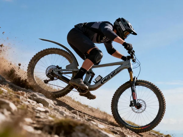 RBRL Fahrrad-Hinterradschutzblech für 27,5 28 29 Zoll MTB, erweitertes, breiteres, vollflächiges E-Bike-Schutzblech mit Schnellverschluss-Klettverschluss – Detail 4