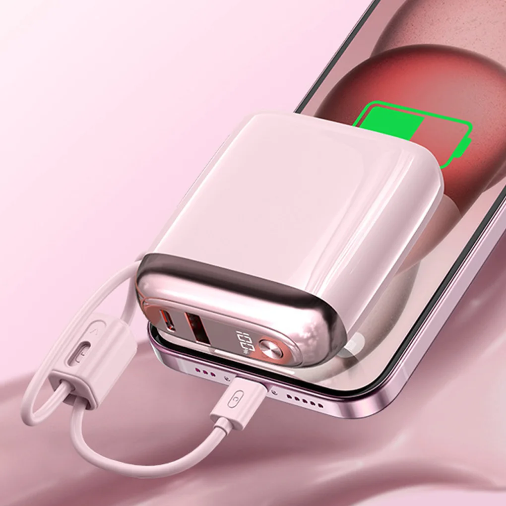 PD35W Fast Charge Power Bank 10000mAh 20000mAh Powerbank Mini External Battery for iPhone Xiaomi Huawei Samsung