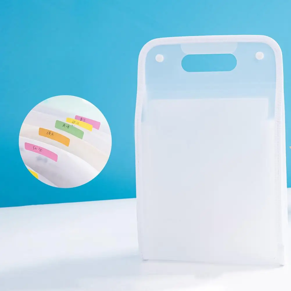 الإبداعية ملف حقيبة 13 طبقات مكتب A4 ملف المنظم حقيبة وثيقة جيب رشاقته مقبض اختبار ورقة تخزين حقيبة الاستخدام اليومي