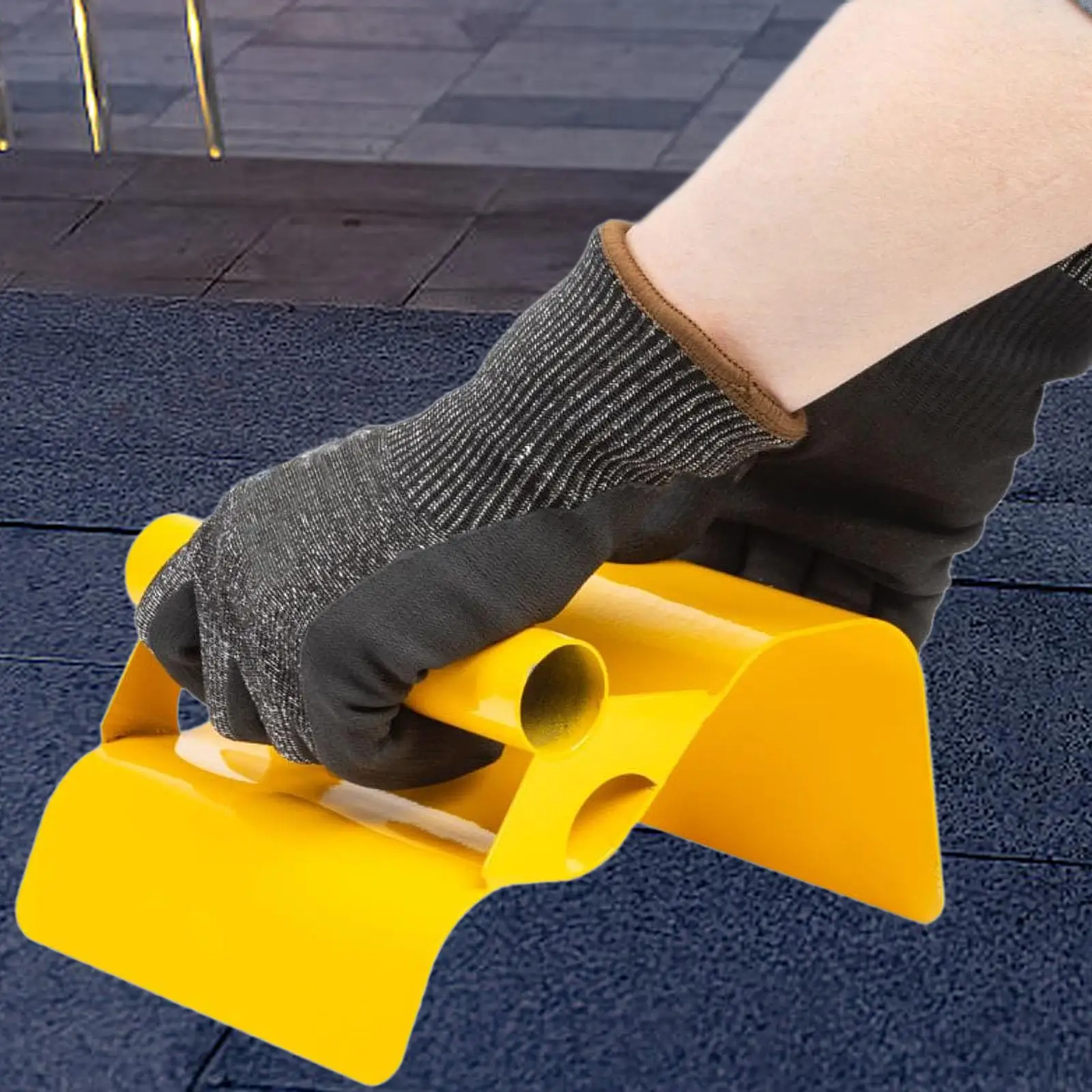 Landscape Curb Trowel for Garden Corner Applying Putty Multipurpose Mortar Hand Tool Home Decorating Portable Concrete Curb Tool