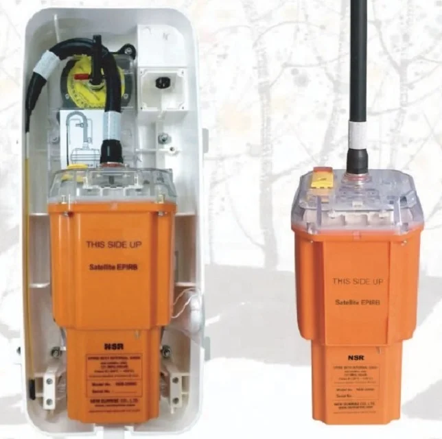 

NEB-1000 GMDSS EPIRB маяк (радио маяк с аварийным индикацией положения NEB-2000C) 406 МГц, со CCS, MED, одобрение типа VR