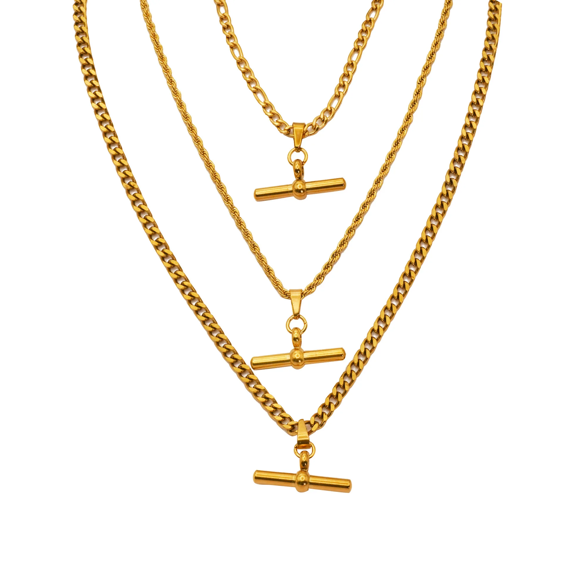 New Fine Balance beam pendant Necklace for Women Geometric Simplicity 316L Stainless Steel Vintage Kpop Aestethic DIY