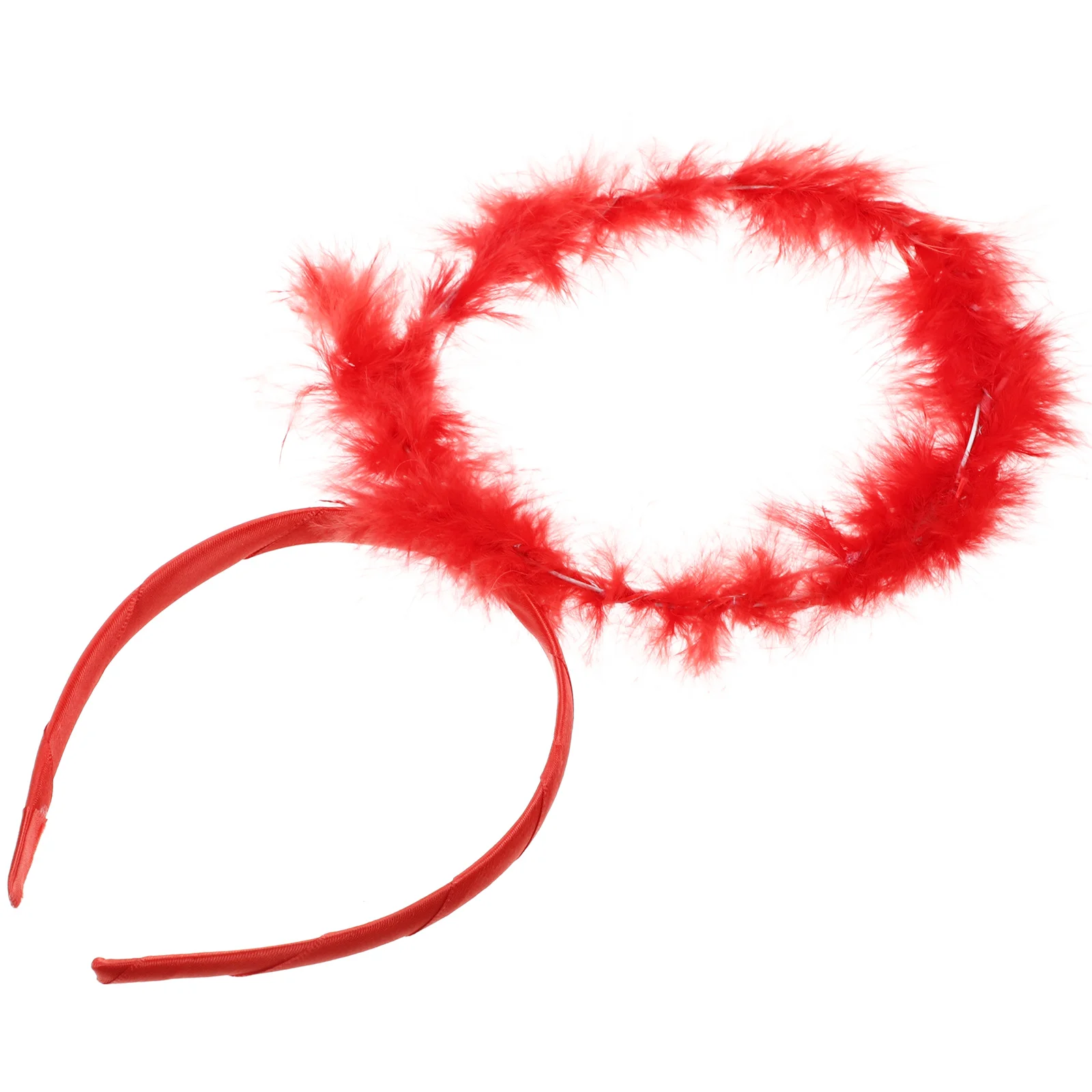 

Angel Headband Hair Hoop Chic Angel Costume Accessory Party Dress Up Cosplay Prop Kids Teens Adults Halloween Festival