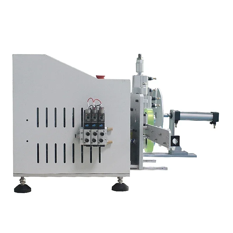 Máquina bobinadora de corte y pelado de cables eléctricos, función de corte de matriz de conteo automático Digital 4 en 1