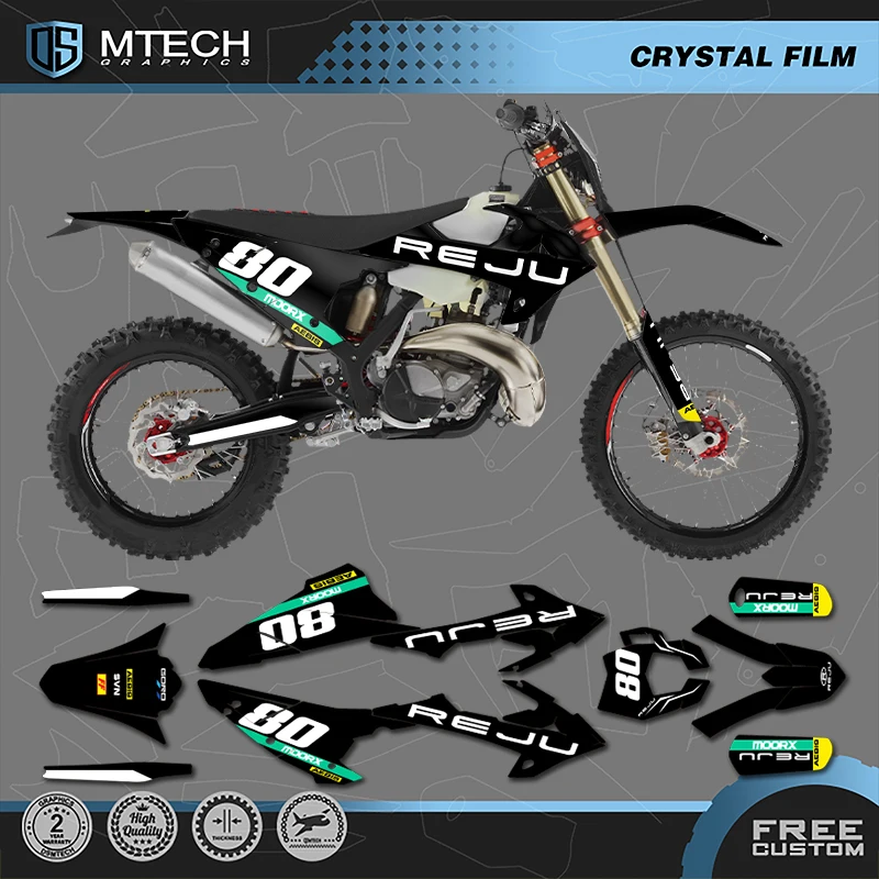 DSMTECH MOTOR Custom Team Graphics Backgrounds Decals Stickers Kits For GASGAS GAS GAS Rieju 007