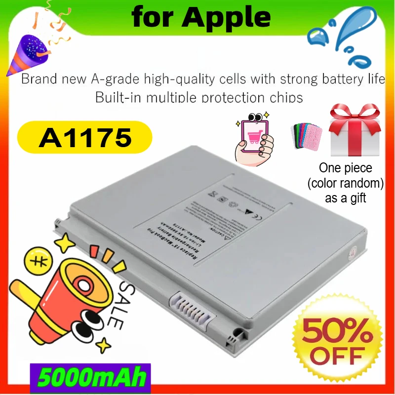 

Laptop Battery A1175 for Apple MacBook Pro 15" A1150 A1211 A1226 A1260 MA463 MA464 MA600 MA601 MA609 MA610 MA348