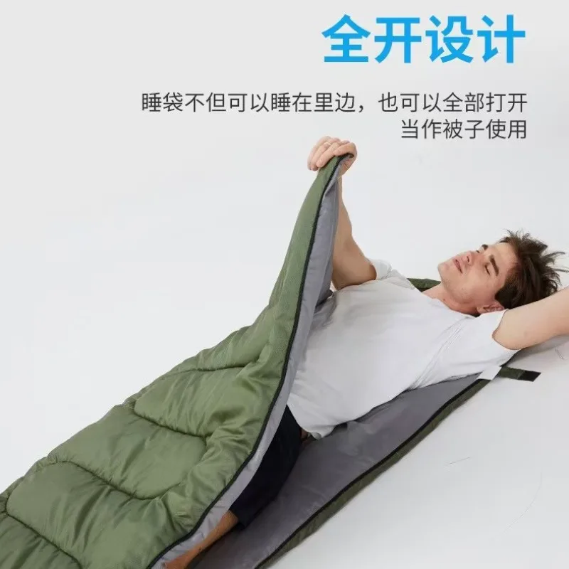 

Sleeping Bag for Outdoor Camping, Hiking, Midday Rest, Warmth Retention, Dirt Prevention, for Adults, Portable Sleeping Bag