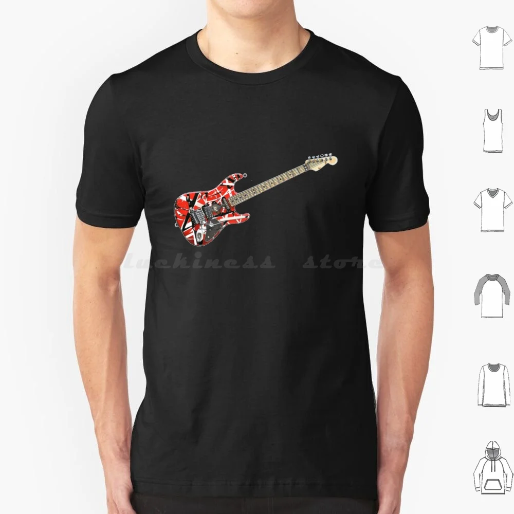 Frankenstrat Red Guitar T Shirt Cotton Men Women DIY Print Band Music Heavy Metal Judas Priest Metal