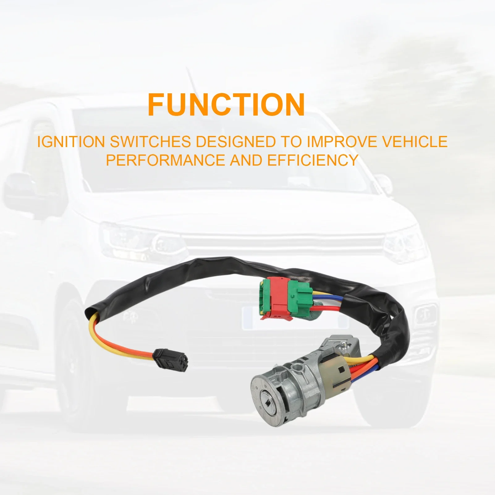

4162AH 4162AG Автомобильный переключатель зажигания, ремонт замка стартера для CITROEN C2 C3 2002-2010