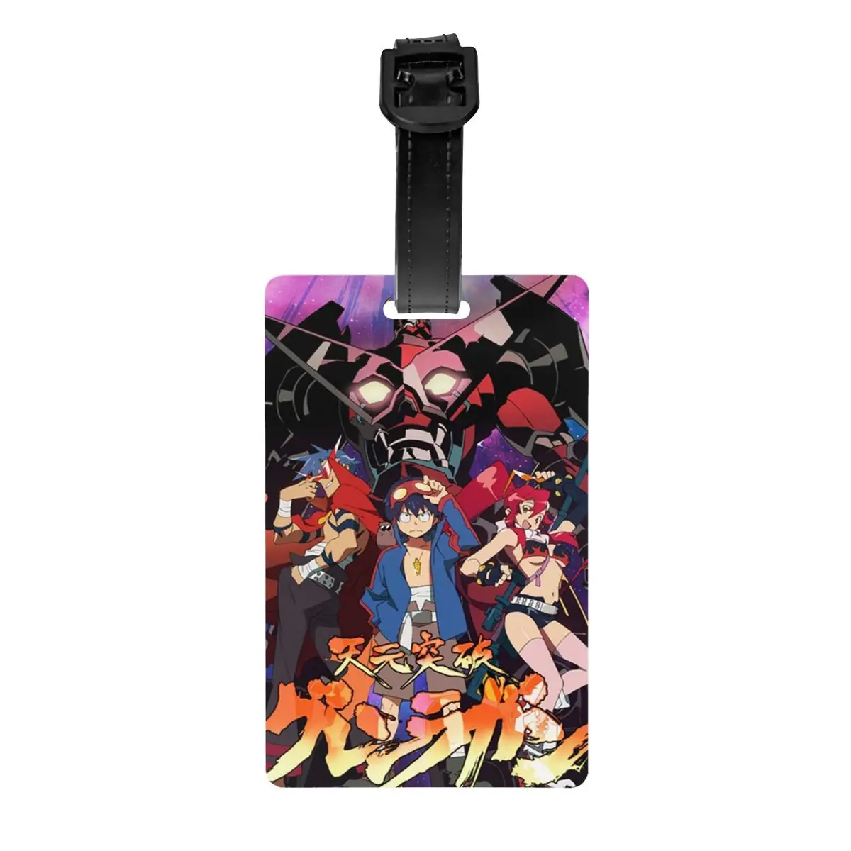 

Gurren Lagann Аниме Багажные бирки Пользовательские багажные бирки Конфиденциальная обложка ID Этикетка