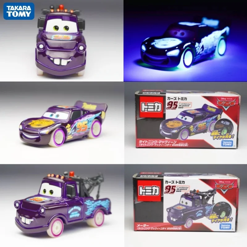 Tomica Racing Mobilizzazione totale Auto in lega 2025 Edizione commemorativa 95 Lightning McQueen 2024 Modello da collezione Veicolo giocattolo
