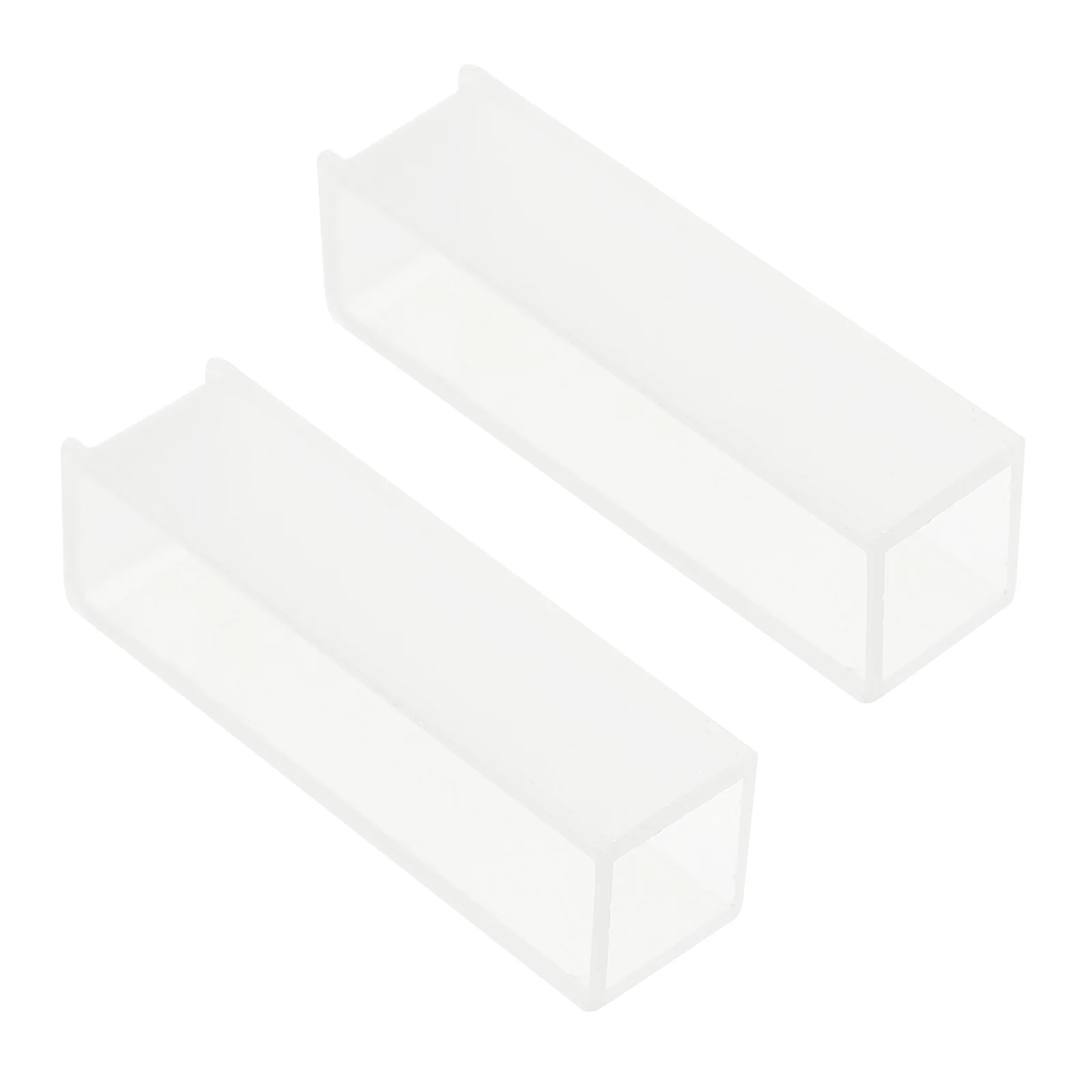 

2Pcs Glass Cuvette Laboratory Spectrophotometry Transparent High Purity 10mm Path Length Accurate Reading Standard Sample Tool