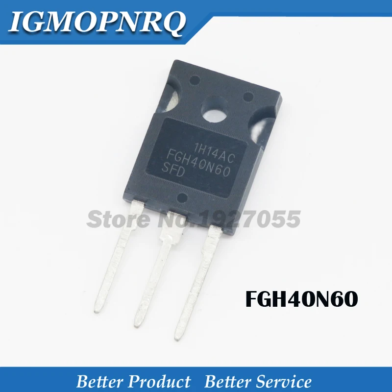 5PCS FGH40N60SFD FGH40N60 40N60 IGBT TO247 variable tube IGBT welder new