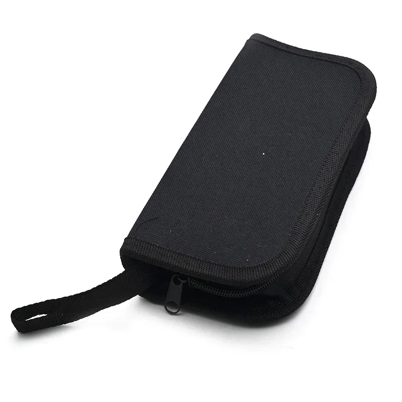 黒折りたたみギターベースツール収納袋-20-10-5-センチメートル機能受信バッグギターアクセサリー