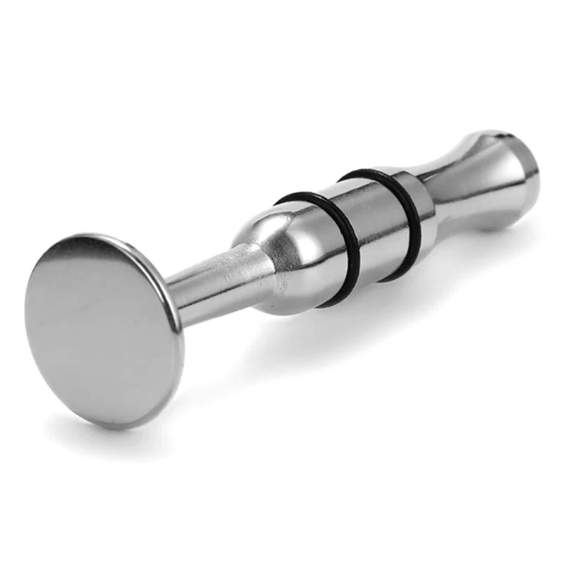 A12E-Mouthpiece Trumpet Mouth Strength Trainer Silver For Saxophone Horn Trombone Tuba Accessories