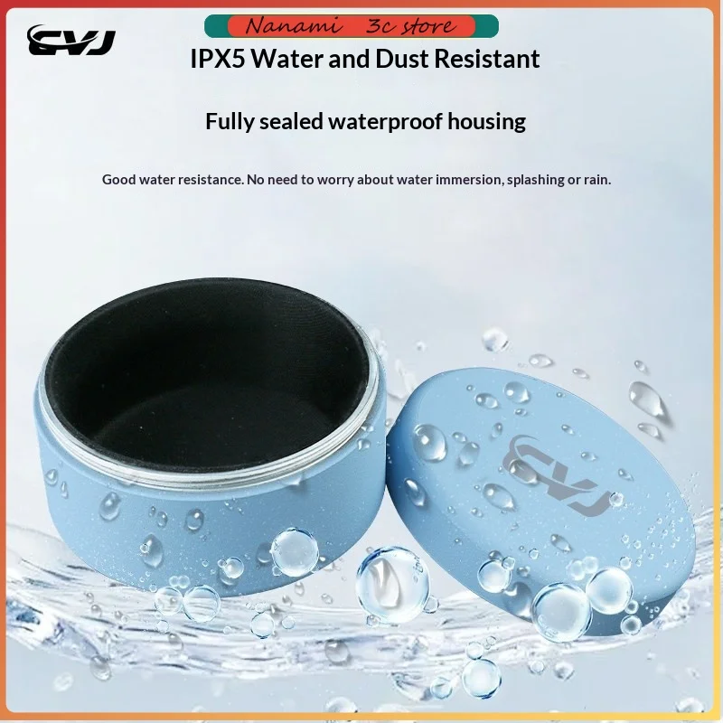 

Портативный металлический футляр CVJ Flashy для наушников, органайзер для хранения ювелирных изделий и электроники, коробка для мелких предметов