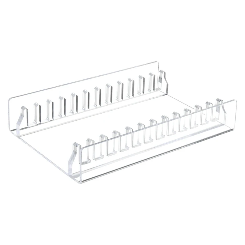 

CD Storage Holder Desktop Stand, Acrylic CD Organizer Stand CD Display Rack, CD Storage Rack Up To 12 Standard CD Cases-A38R