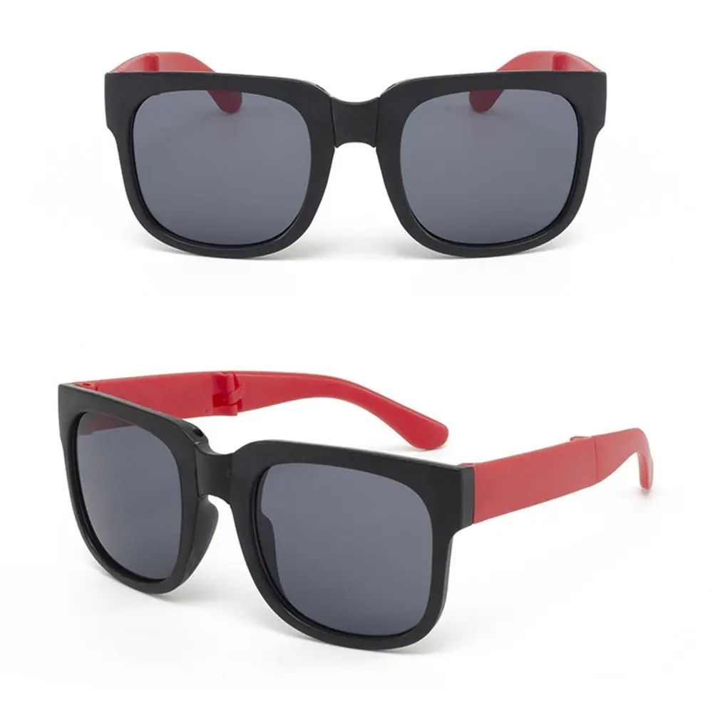 Vintage Outdoor Sunglasses Square Frame UV 400 Travel Goggle Shades for Toddler Boys and Girls