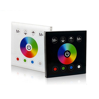 12V 24V RGBW LED Controller Touch Panel LED Dimmer 16A Controller For SMD 5050 3528 RGBW Strip Light