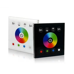 12V 24V RGBW LED Controller Touch Panel LED Dimmer 16A Controller For SMD 5050 3528 RGBW Strip Light