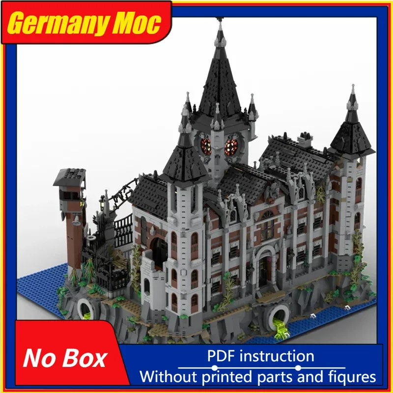 Moc قوالب بناء الأفلام الخفافيش الشهيرة نموذج مركز اللجوء التكنولوجيا وحدات كتل الهدايا لعب للأطفال لتقوم بها بنفسك مجموعات الجمعية