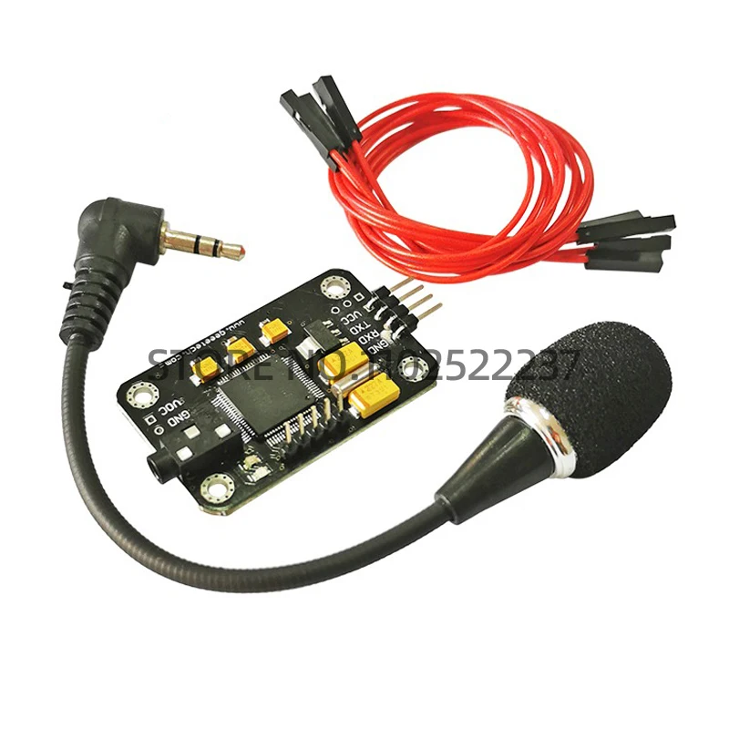 Speech Recognition Module Voice Recognition Module Serial Control Module With Micro And 4pin Wire Compatible Arduino