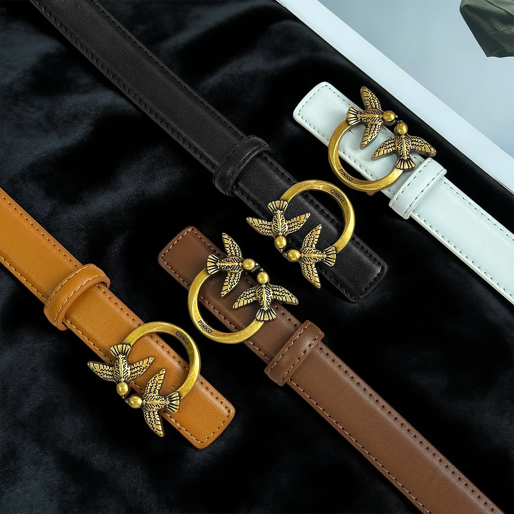 حزام نسائي عصري ذو ملمس مميز - إكسسوارات جينز متعددة الاستخدامات