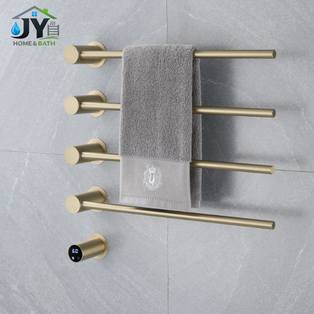Bathroom Concealed Heated Towel Rail Towel Warmer Heated Towel Rack Bathroom Towels Heater Towel Radiator 3/4/5bars 220V/110V