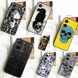 Gothic Skull For Realme C31 C33 C35 C51 C53 C55 C67 GT5 GT Neo 6 9 10 11 12 Pro Plus C21Y C25s C30 Case