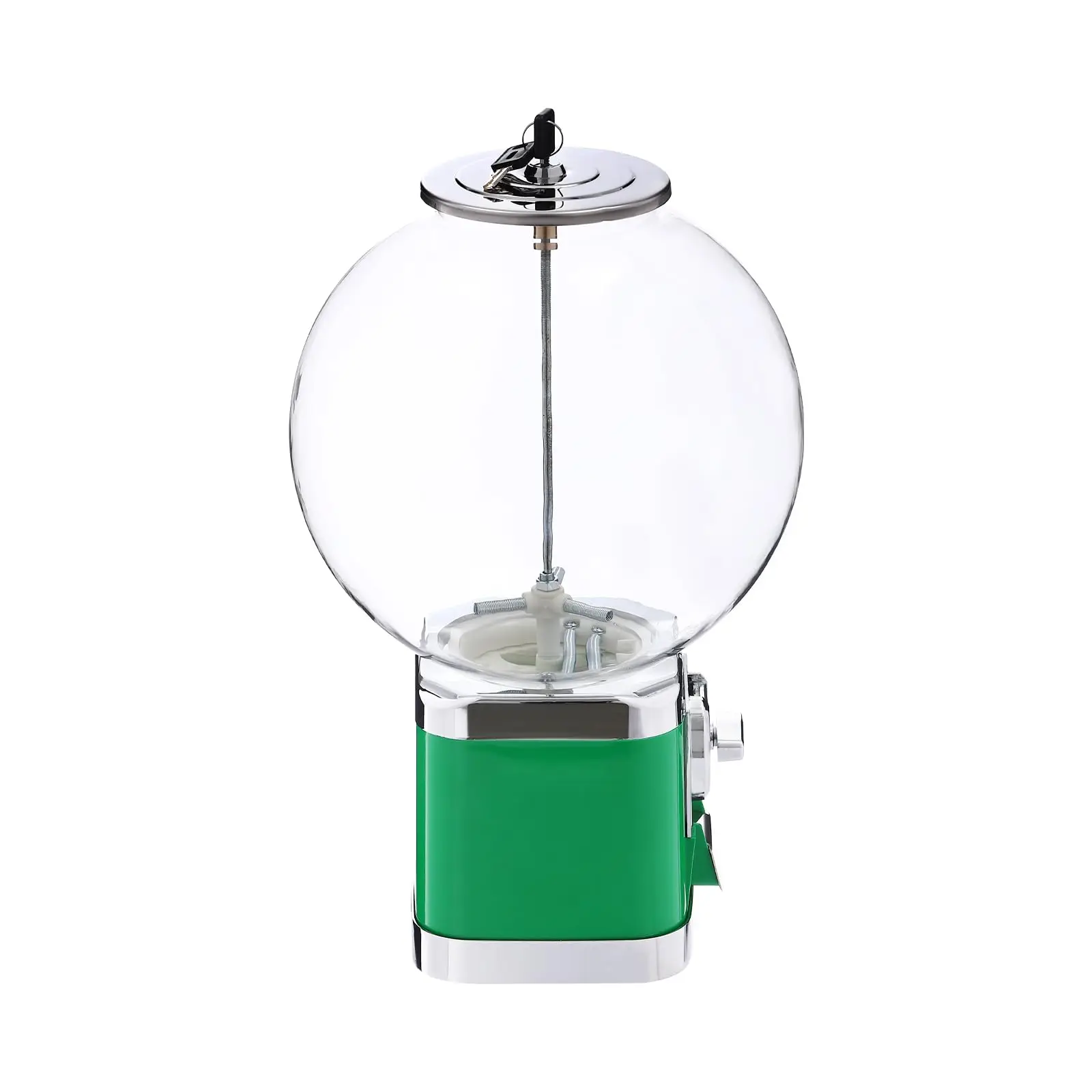 Bubble Gumball Machine, Candy Dispenser for 0.62 Inch Bubble Gum Balls and More, Vintage-Style Bubble Gum Candy Dispenser, Twiste