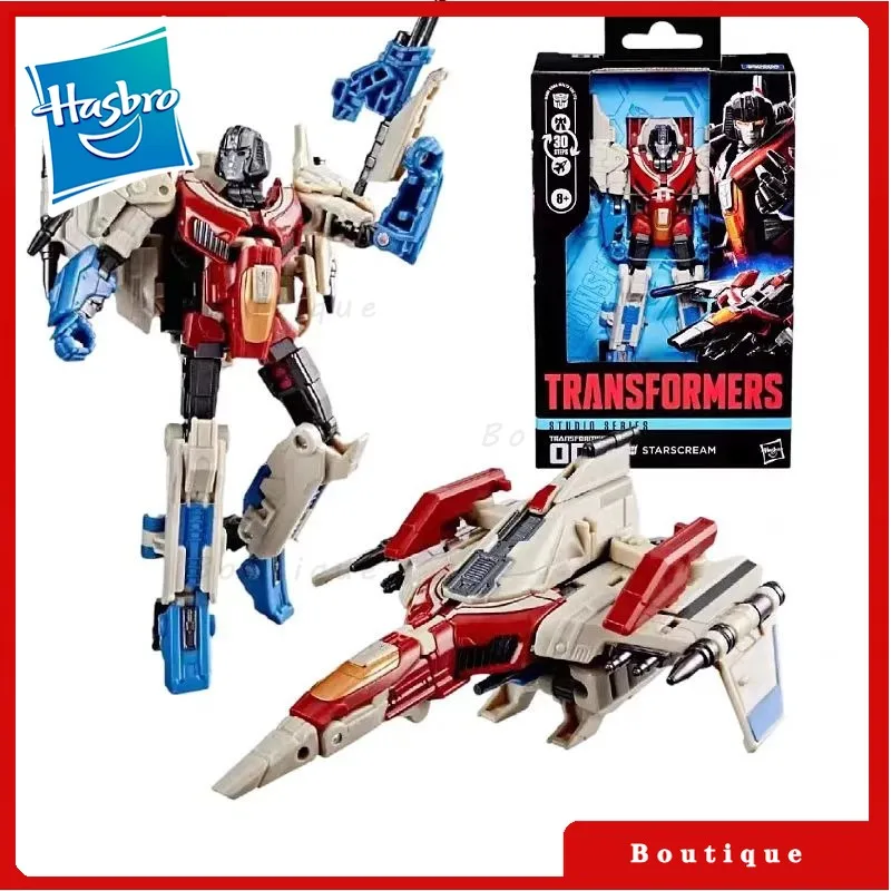 Op voorraad Hasbro Transformers speelgoedStudio Series Starscream Modellen Anime Film Speelgoed Robots Actiefiguren Geschenken Hobby's