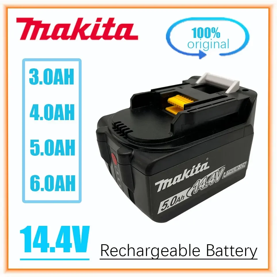 

Аккумулятор Makita с индикатором яркости для BL1430, BL1415, BL1440, 196875-4, 194558-0, 195444-8, 14,4 Ач, в