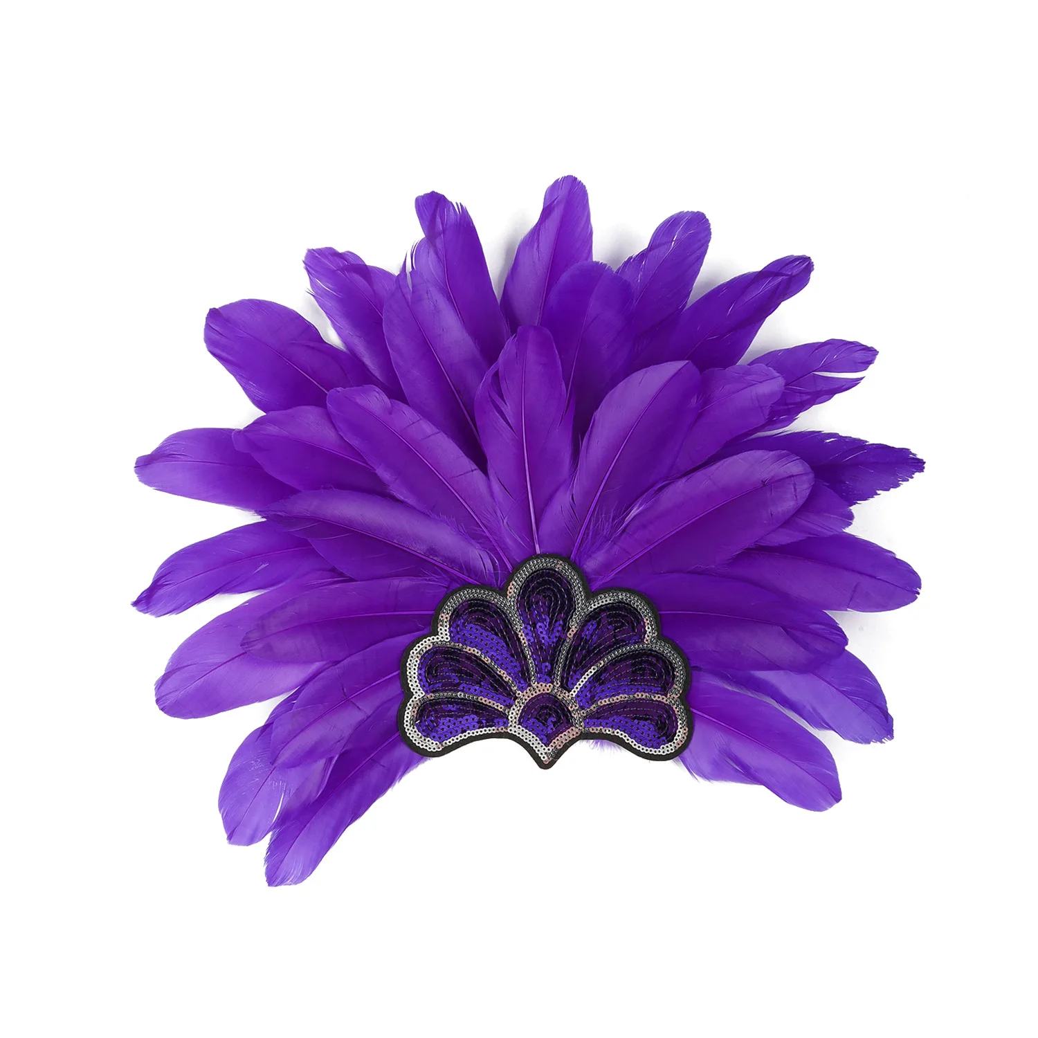 Flapper Headbands Mardi Gras Prom Dancer Headpiece for Party Carnivals Celebrations Headwear Hair Styling