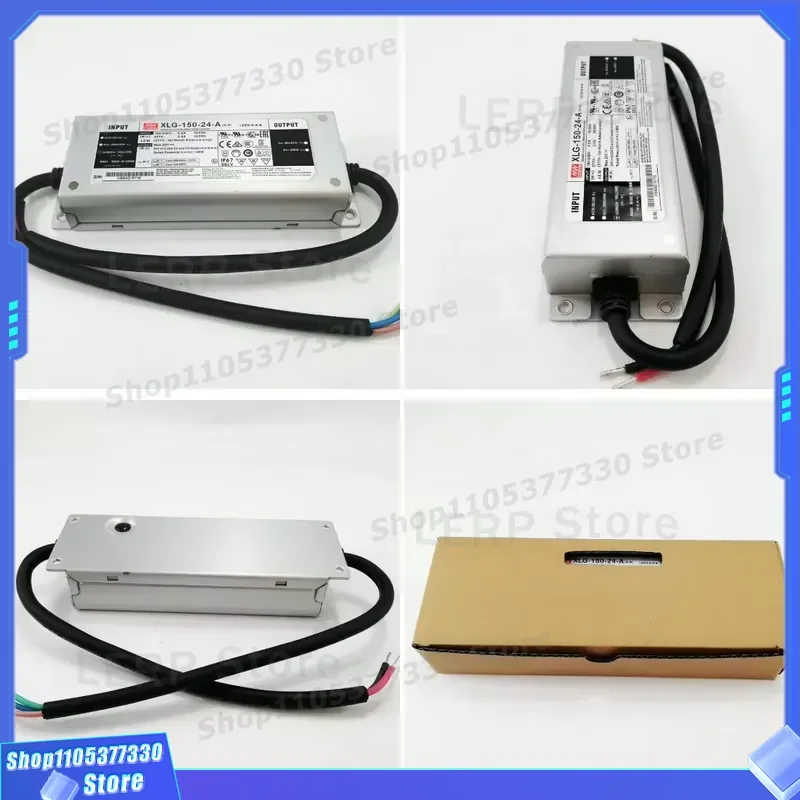 MEAN WELL XLG 150W LED Driver 12V 24V Constant Current Power Supply IP67 Waterproof for Outdoor Lighting 5 Years Warranty