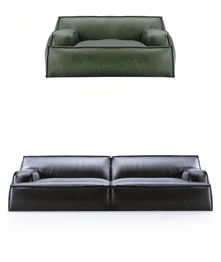 

Custom Big Name Frosted Cloth Sofa Technology Cloth Italian Light Luxury Living Room Designer Small Flat Straight Row Sofa