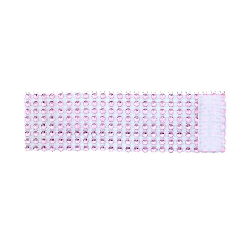 

60pcs Napkin Crystal Serviette Holders Elegant Banquet Wedding Party Supplies Long Crystal Napkin Holders Lasting Use