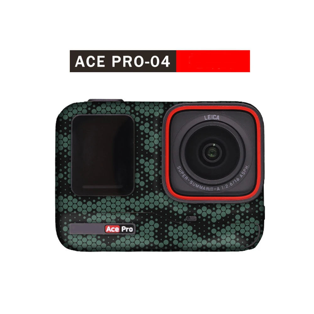 Autocollants pour caméra d'action Insta360 ZanPro, couverture ronde, autocollant Premium, accessoires