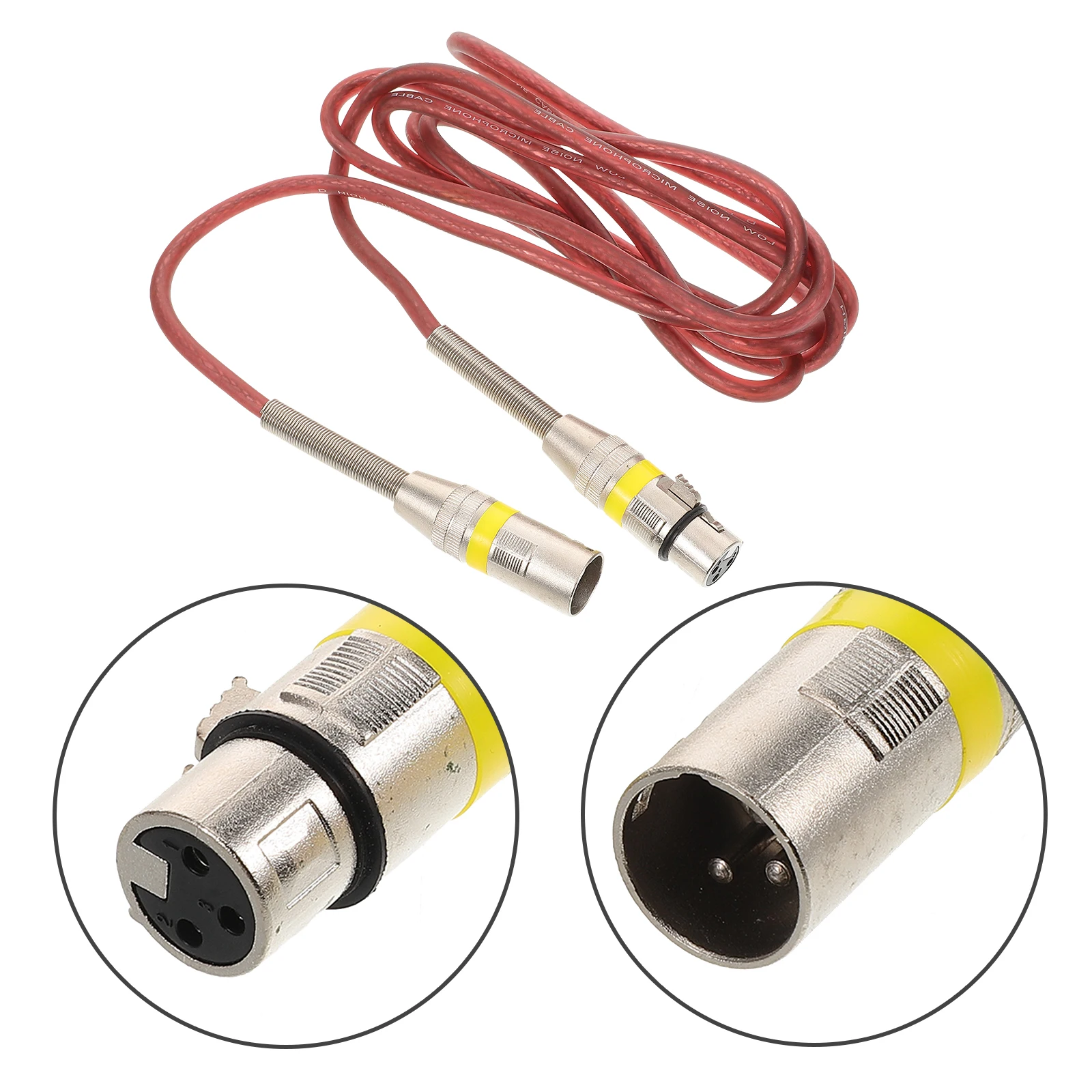 

Large Diaphragm Microphone Cable 5M XLR Male to Female Guitar Audio Connector 48V Power High Fidelity Recording Stable