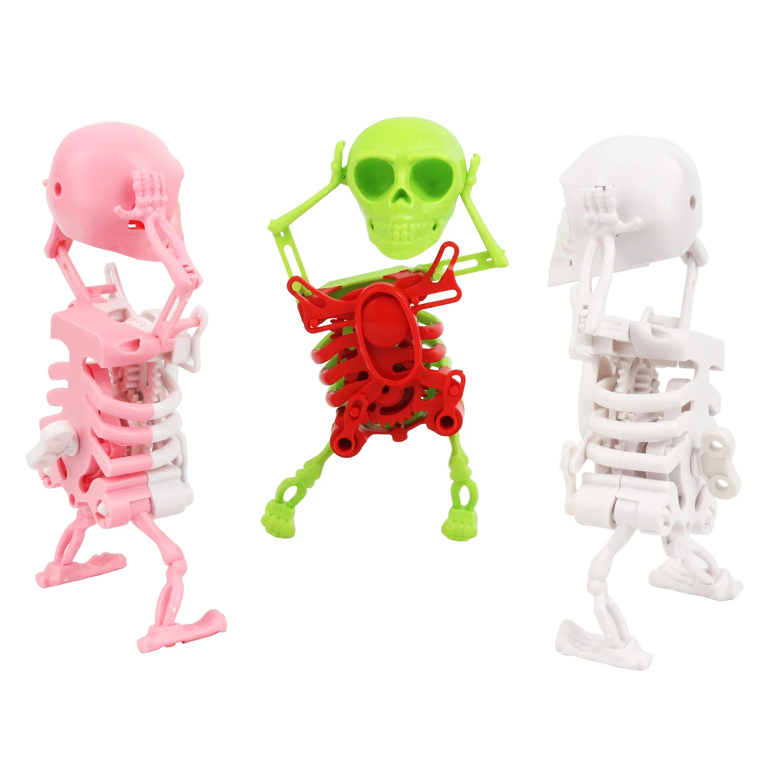 

New and unique skeleton dancing, winding up funny toys, pranks, fun and funny ornaments to relieve stress