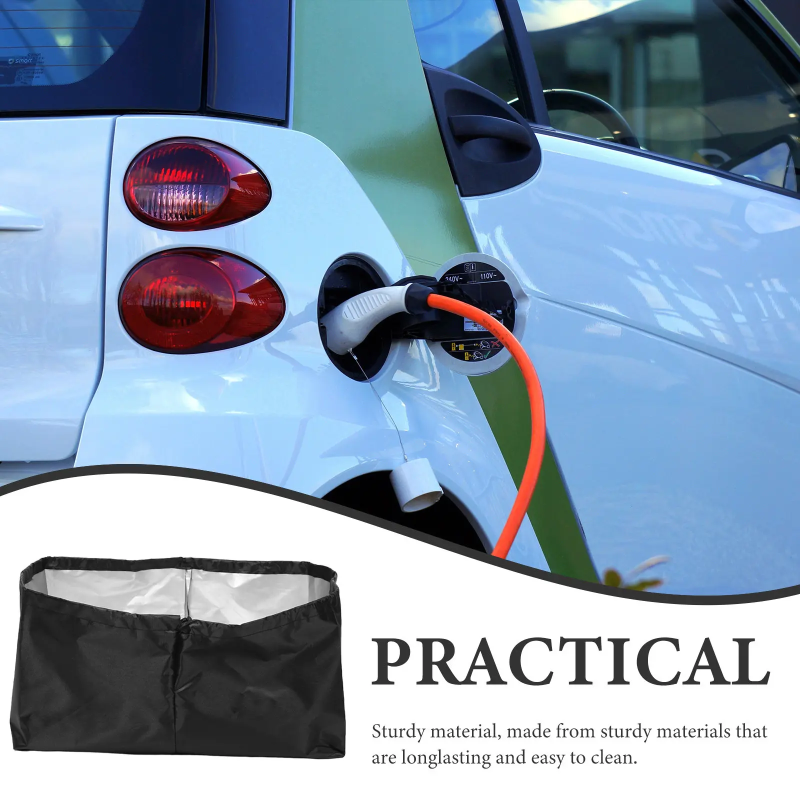 

Outdoor Waterproof Ev Charger Cover Wall-Mounted Protective Rain Dust Sun Shield Electric Vehicle Charging Station Protector