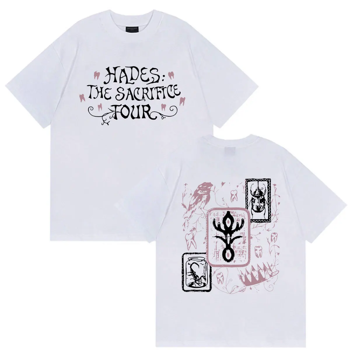 Melanie Martinez Hades The Sacrifice Tour 2026 T Shirt Men Women Retro Fashion Clothing T-shirts Summer Oversized Cotton T-shirt